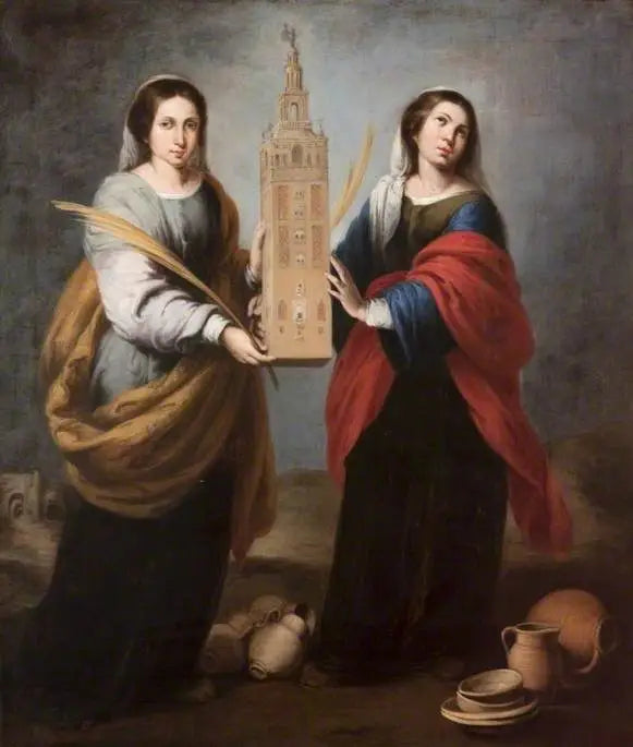 Santa Justa und Santa Rufina - Bartolomé Esteban Murillo