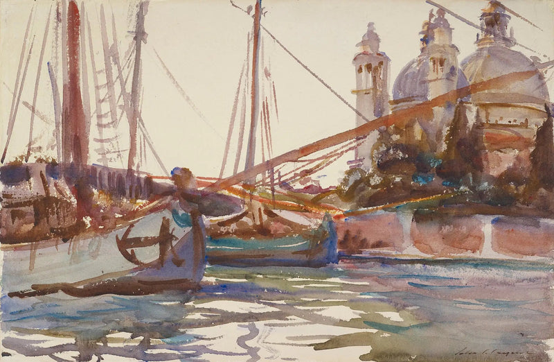 Santa Maria della Salute, Venedig - John Singer Sargent