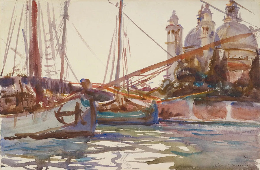 Santa Maria della Salute, Venedig - John Singer Sargent