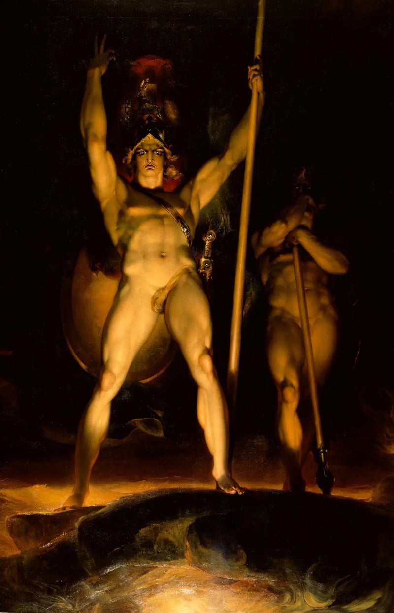 Satan ruft seine Legionen herbei - Thomas Lawrence