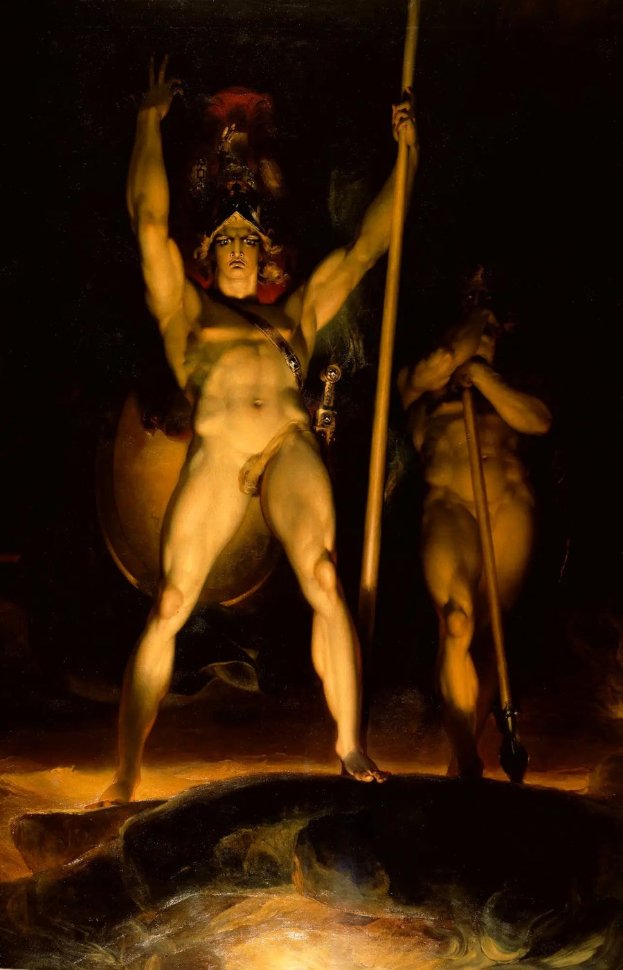 Satan ruft seine Legionen herbei - Thomas Lawrence