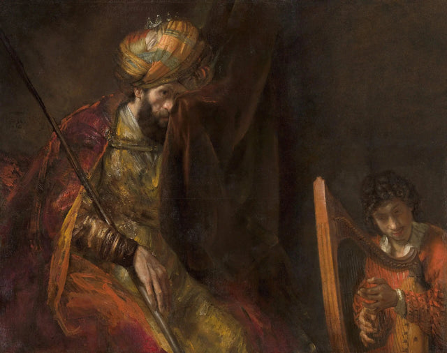 Saul und David - Rembrandt