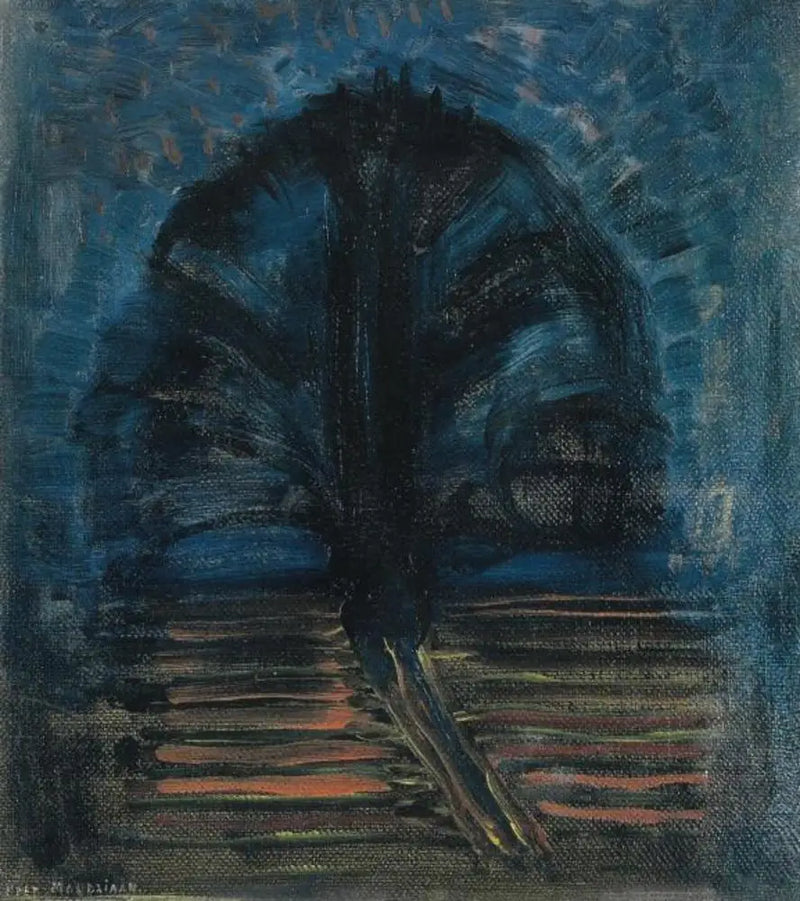 Blauer Weide II - Piet Mondrian