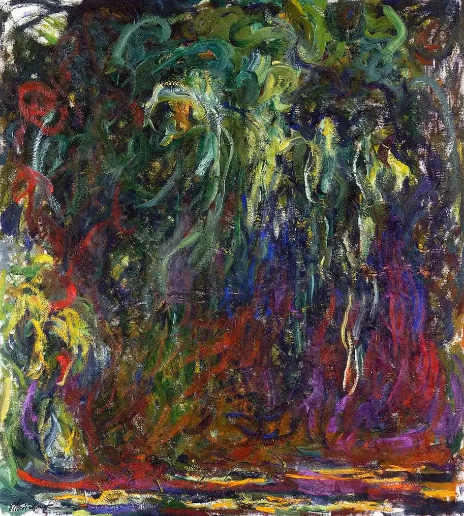 Saule pleureur de Claude Monet, 1920–1922 – musée d’Orsay RF 2000 21, Wildenstein 1942