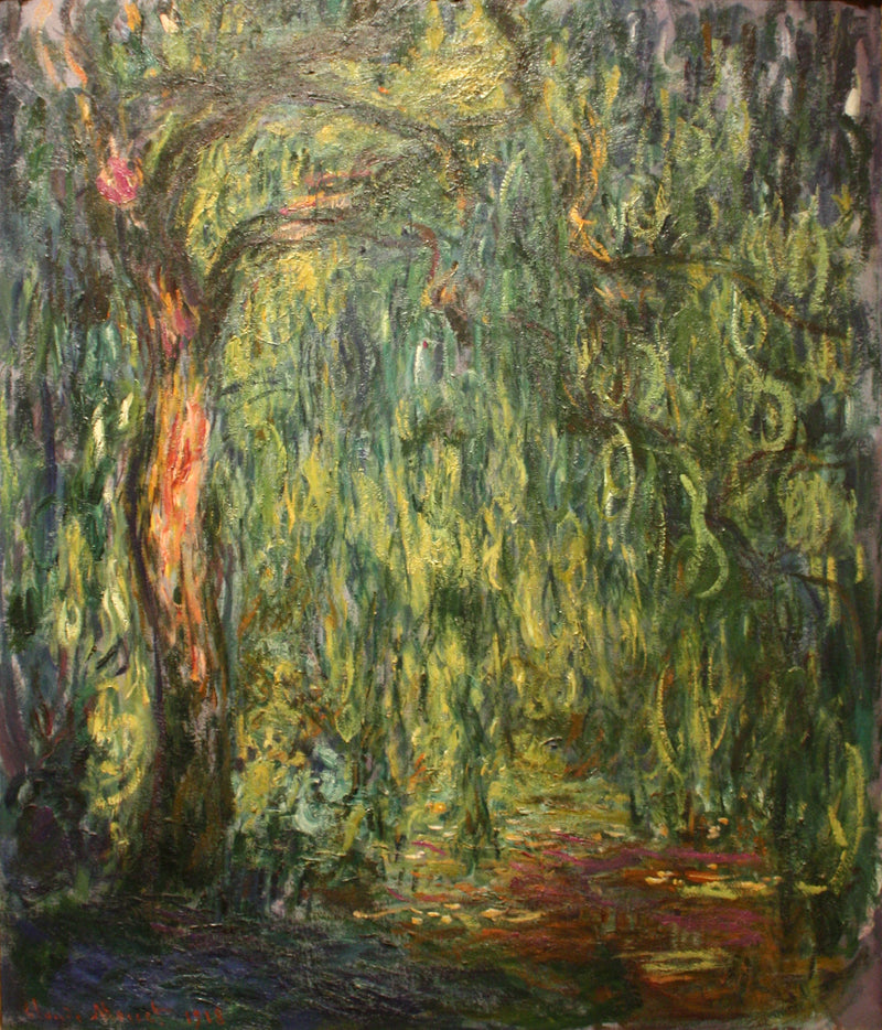 Die Trauerweide - Claude Monet