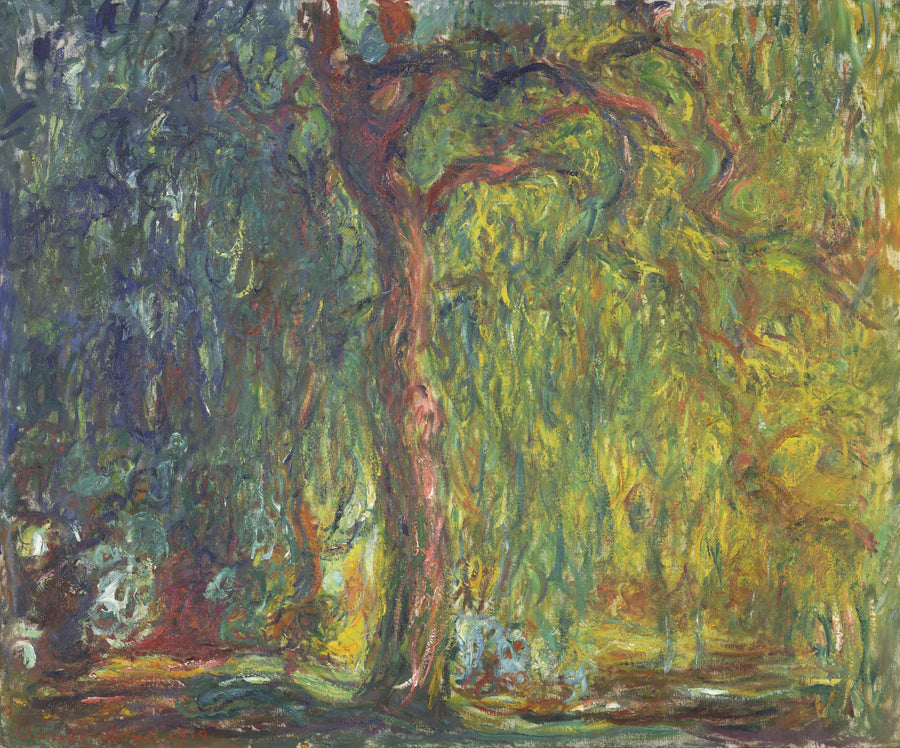 Weinende Weide, Kimbell W1876 - Claude Monet