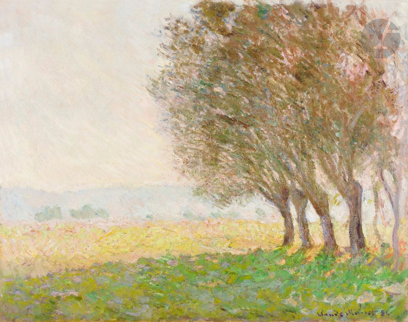 Les Saules, Giverny W1241 - Claude Monet