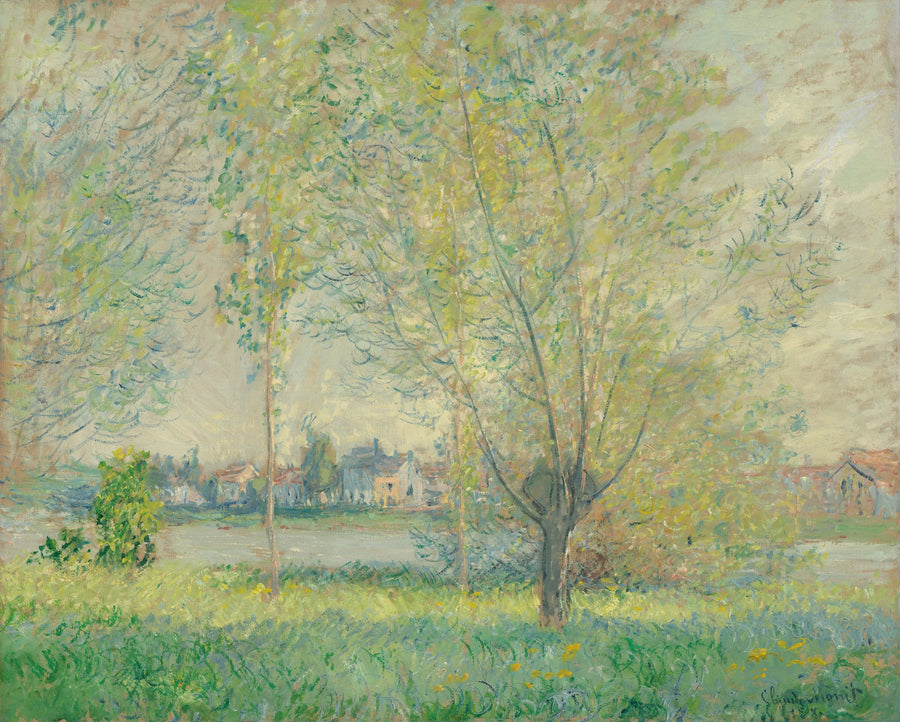Die Weiden - Claude Monet
