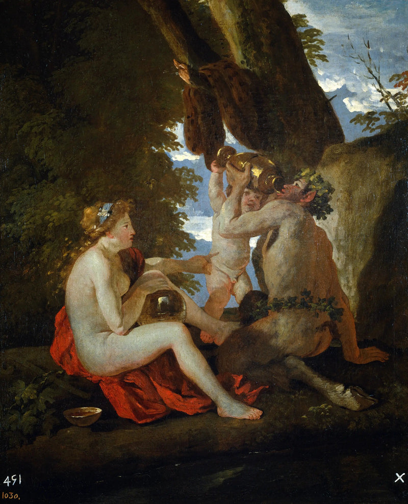 Bacchusszene - Nicolas Poussin