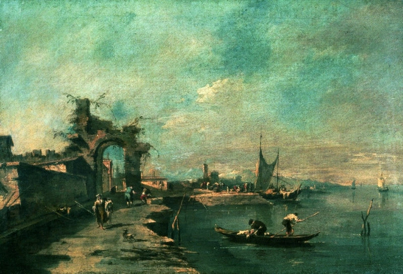 Küstenszene - Francesco Guardi