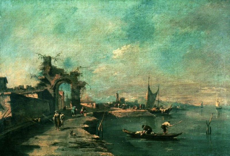 Küstenszene - Francesco Guardi