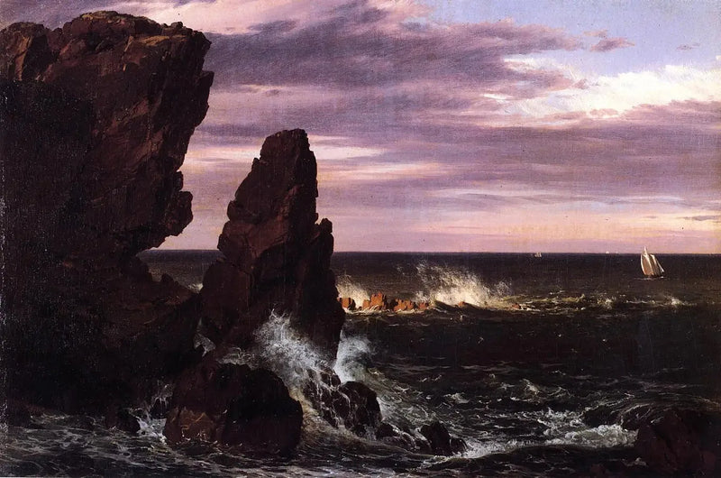 Küstenszene - Frederic Edwin Church
