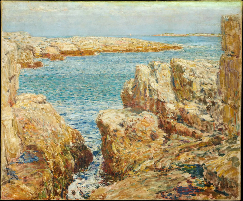 Küstenszene, Shoals-Inseln - Childe Hassam