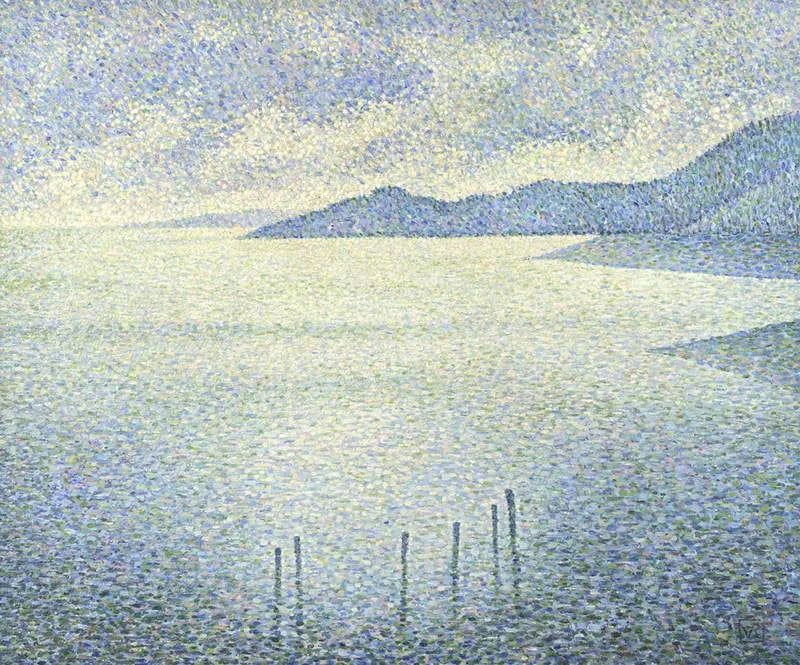 Küstenszene - Théo van Rysselberghe