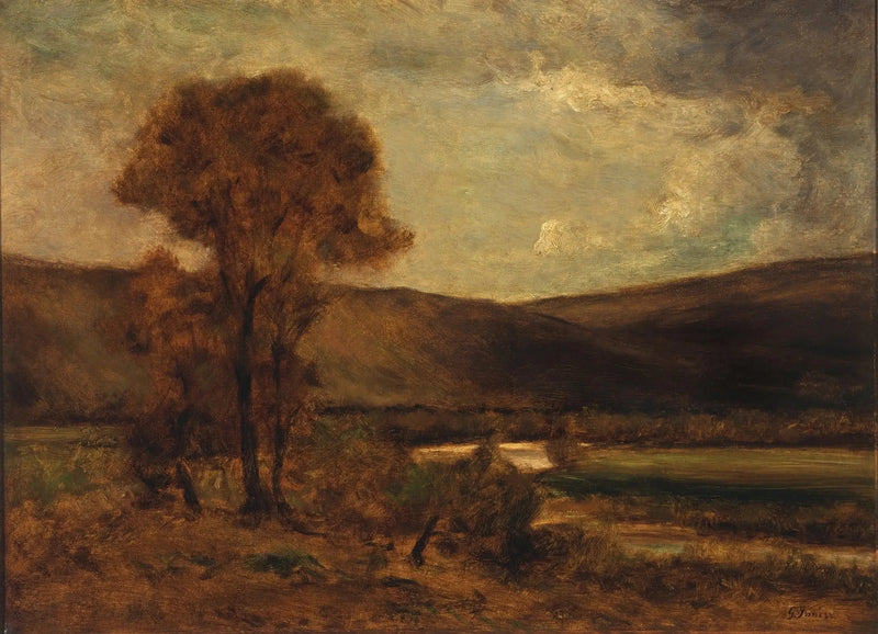 Herbstszene - George Inness