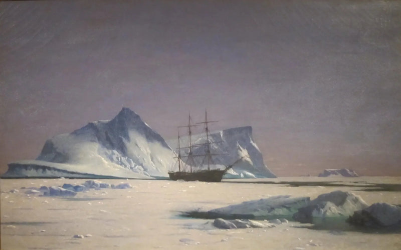 Szene in der Arktis - William Bradford