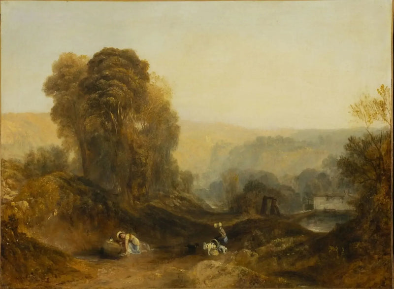Szene im Derbyshire - J. M. W. Turner