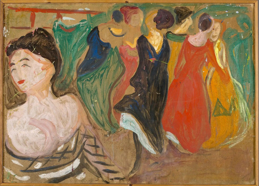 Bordellszene - Edvard Munch
