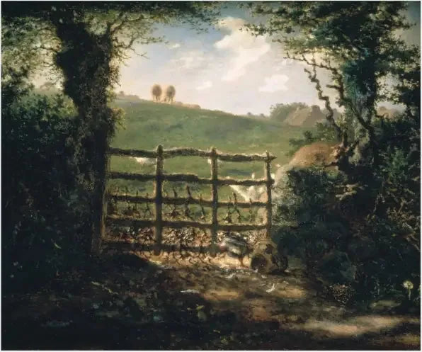 Ländliche Szene mit Stil - Jean-François Millet