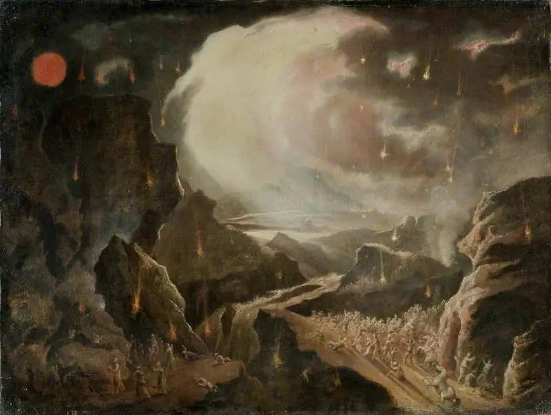 Szenen biblischer Zerstörung - John Martin