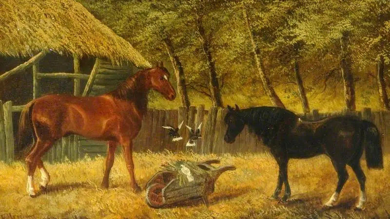 Bauernszene - John Frederick Herring, Sr.