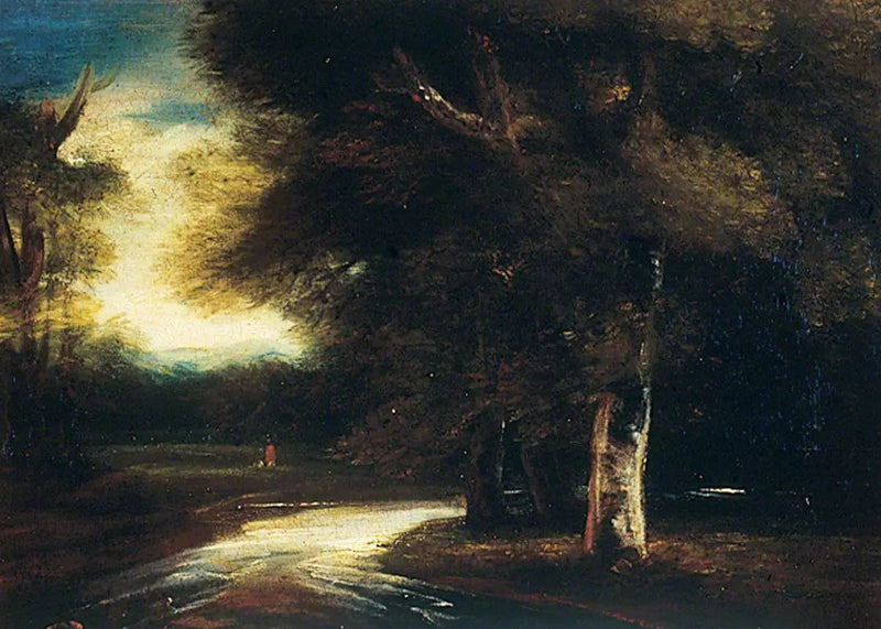 Wald- und Fluss-Szene - Joshua Reynolds
