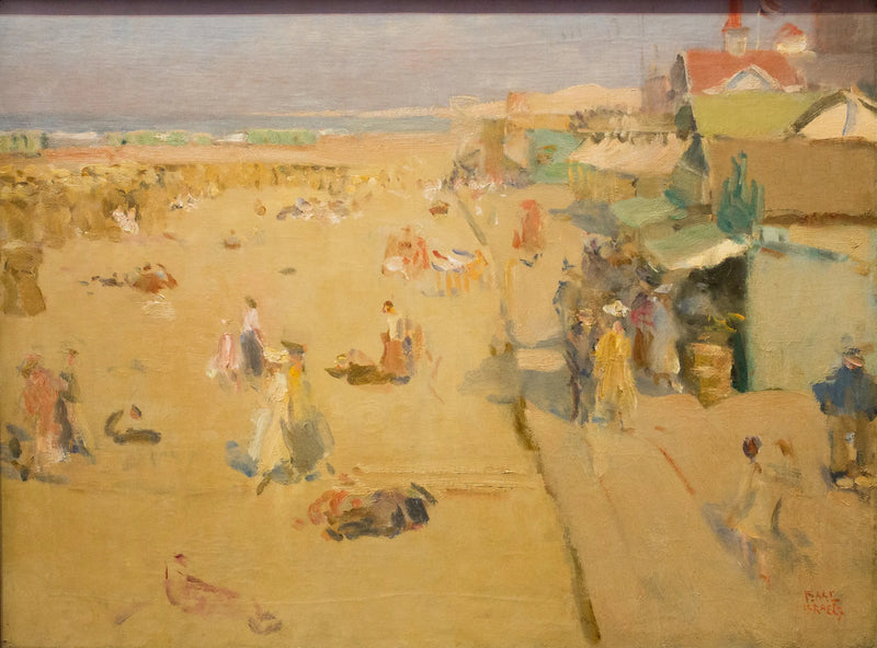 Strandszene in Scheveningen – Isaac Israels