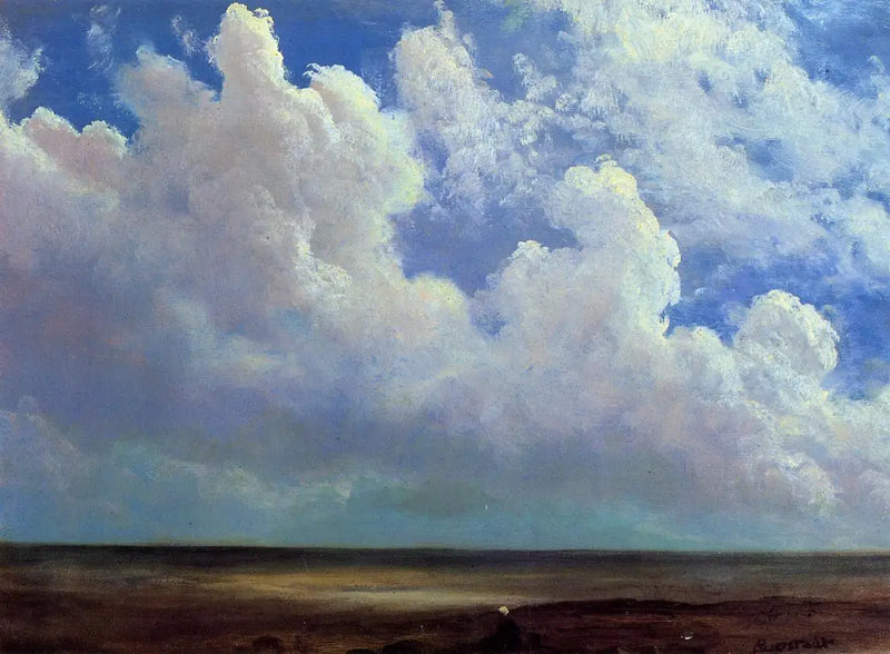 Strandszene - Albert Bierstadt