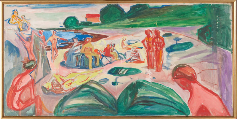 Strand Szene - Edvard Munch