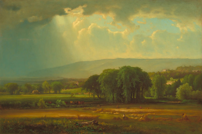 Ernteszene im Delaware-Tal - George Inness
