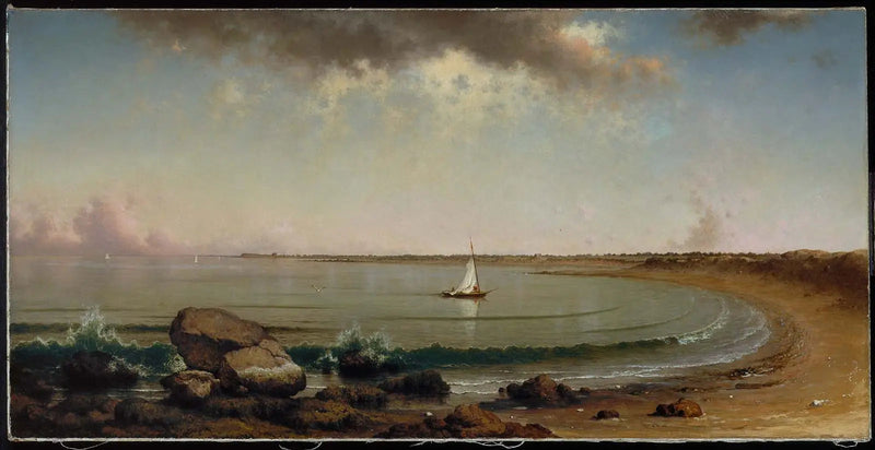 Szenen am Ufer: Point Judith - Martin Johnson Heade