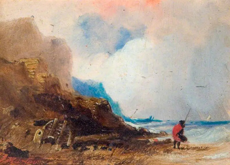 Szenen am Ufer, Abend - John Martin