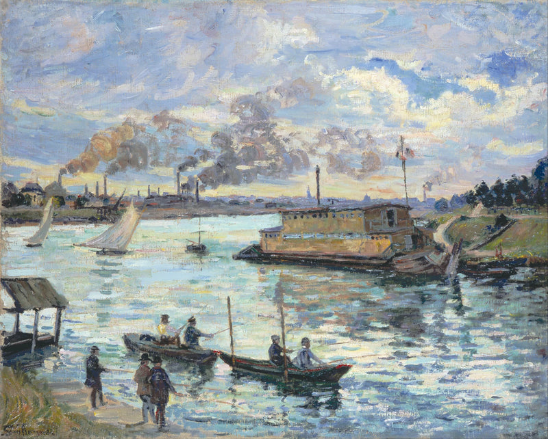 Flusslandschaft - Armand Guillaumin