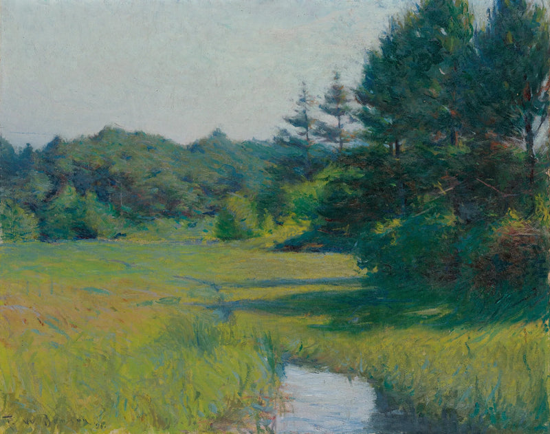 Flusslandschaftsszene - Frank Weston Benson