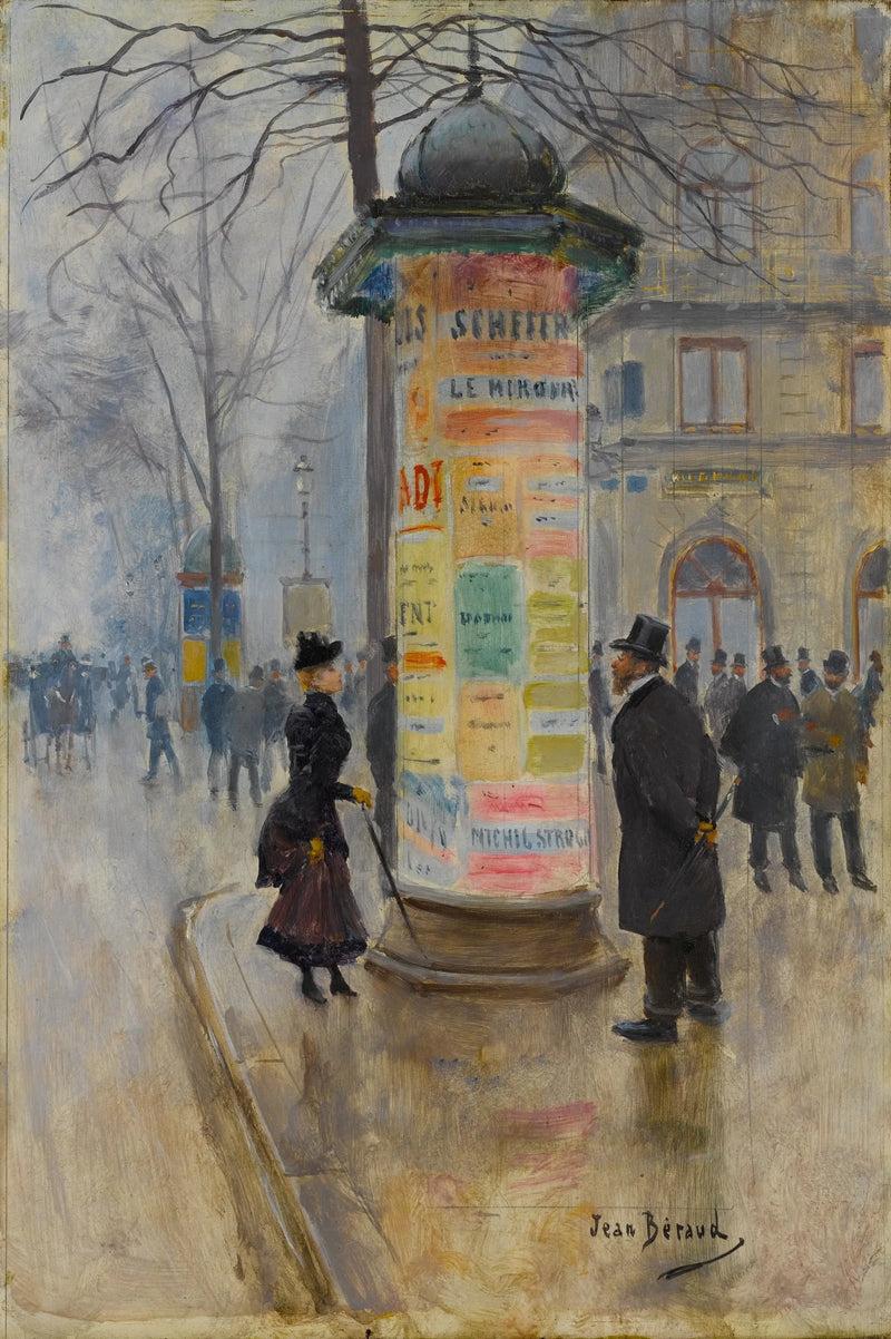 Pariser Straßenszene - Jean Béraud