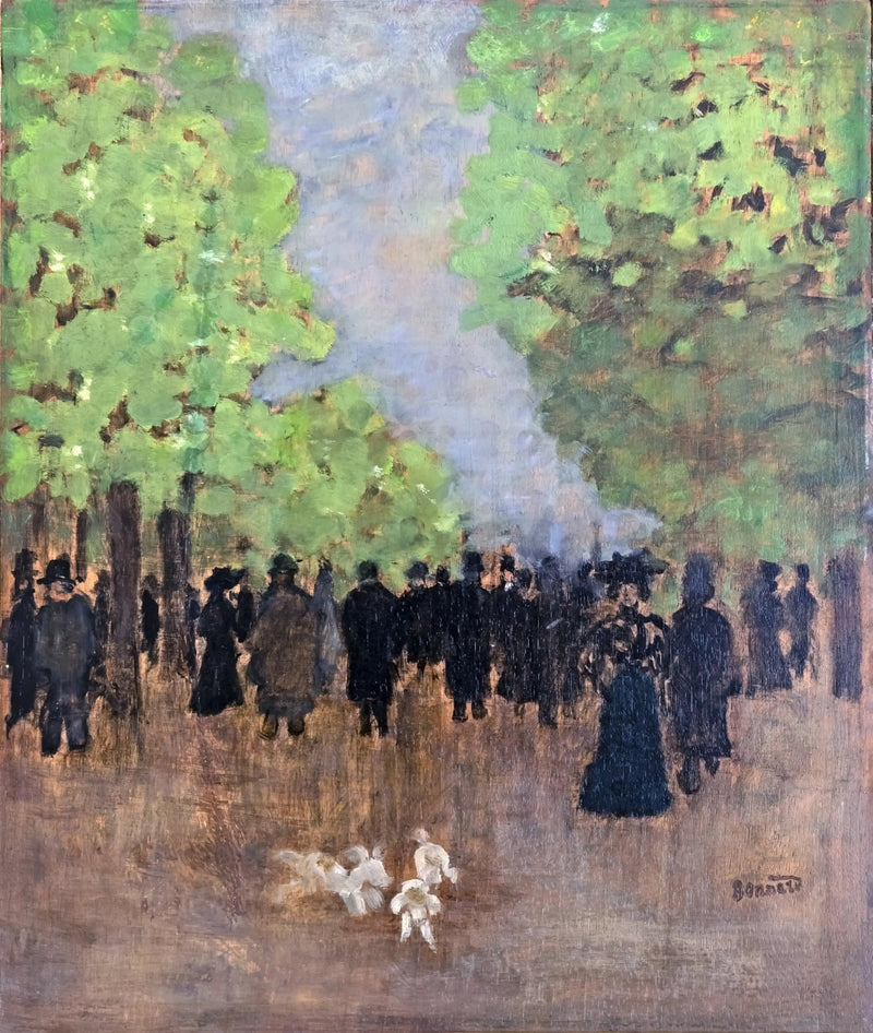 Straßenszene - Pierre Bonnard