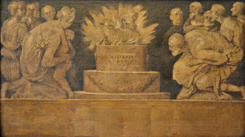 Opfer-Szene - Pontormo