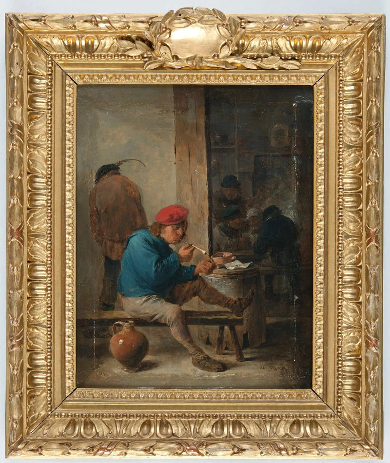 Tavernenszene mit Rauchern - David Teniers der Jüngere