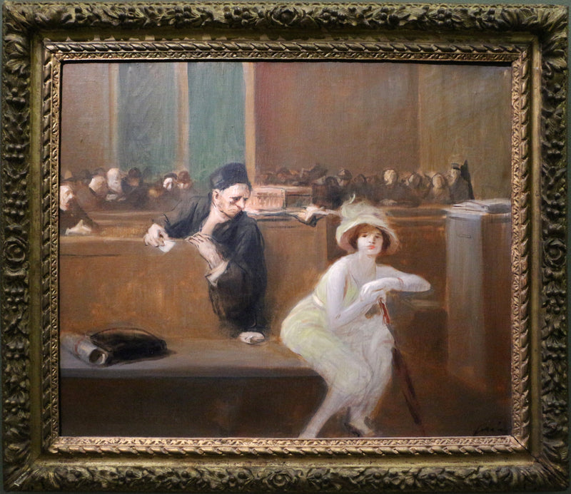 Gerichtsszene - Jean-Louis Forain