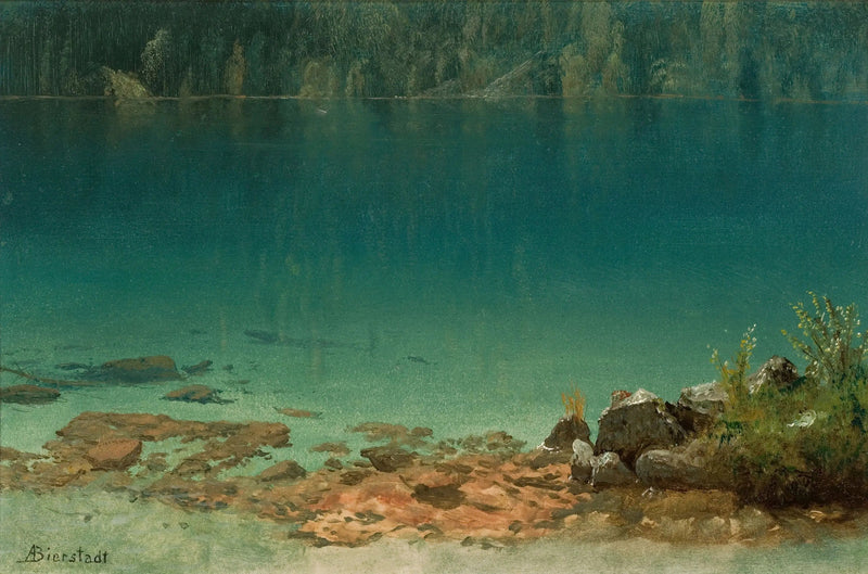 Seelandschaft - Albert Bierstadt