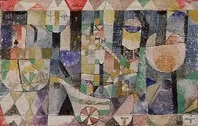 Hafenansicht - Paul Klee