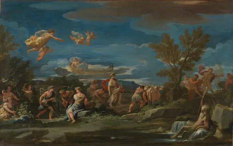 Mythologische Szene der Landwirtschaft - Luca Giordano