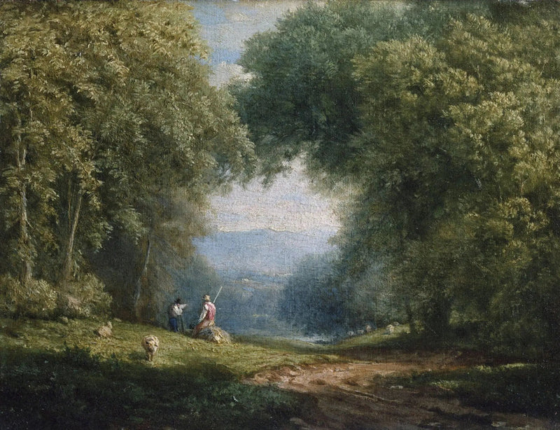 Pastorale Szene - George Inness