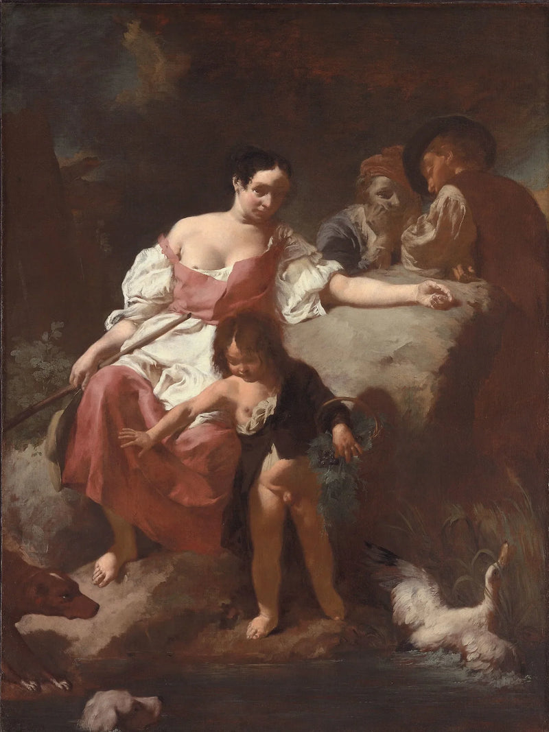 Ländliche Szene - Giovanni Battista Piazzetta