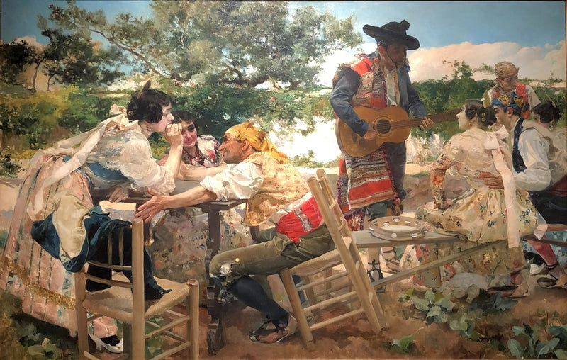 Valencianische Szene - Joaquín Sorolla