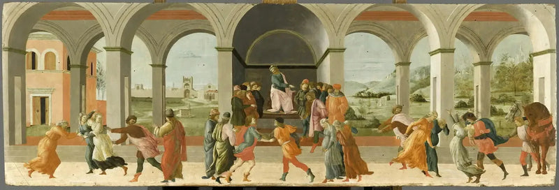 Szenen aus der Geschichte Virginias - Filippino Lippi