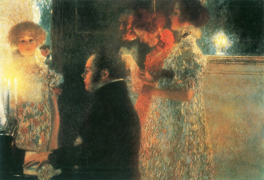 Schubert am Klavier II - Gustav Klimt
