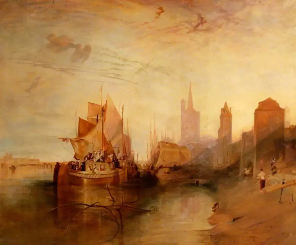 Seascape - J. M. W. Turner image 1 reproduction artisanale de tableau