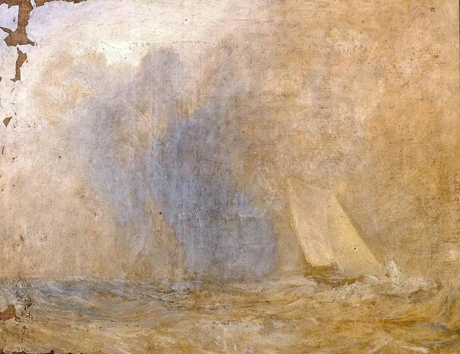 Seestück mit einer Yacht (?) - J. M. W. Turner