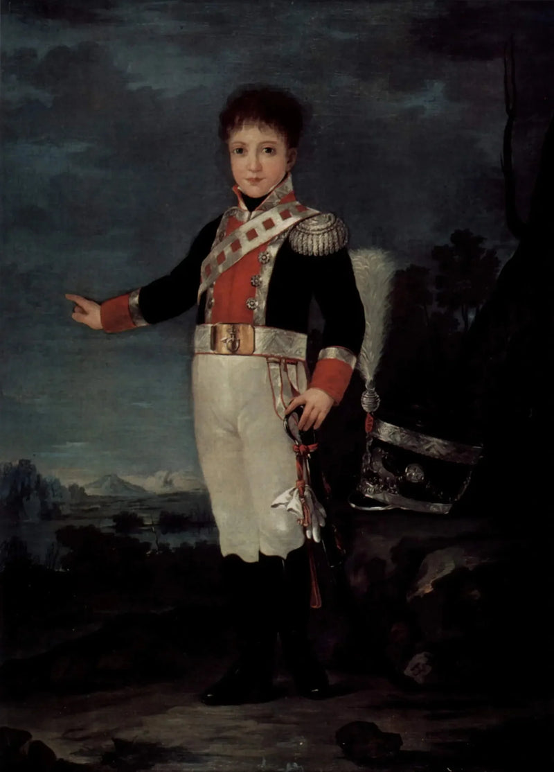 Sebastián Gabriel von Bourbon als Kind - Francisco de Goya